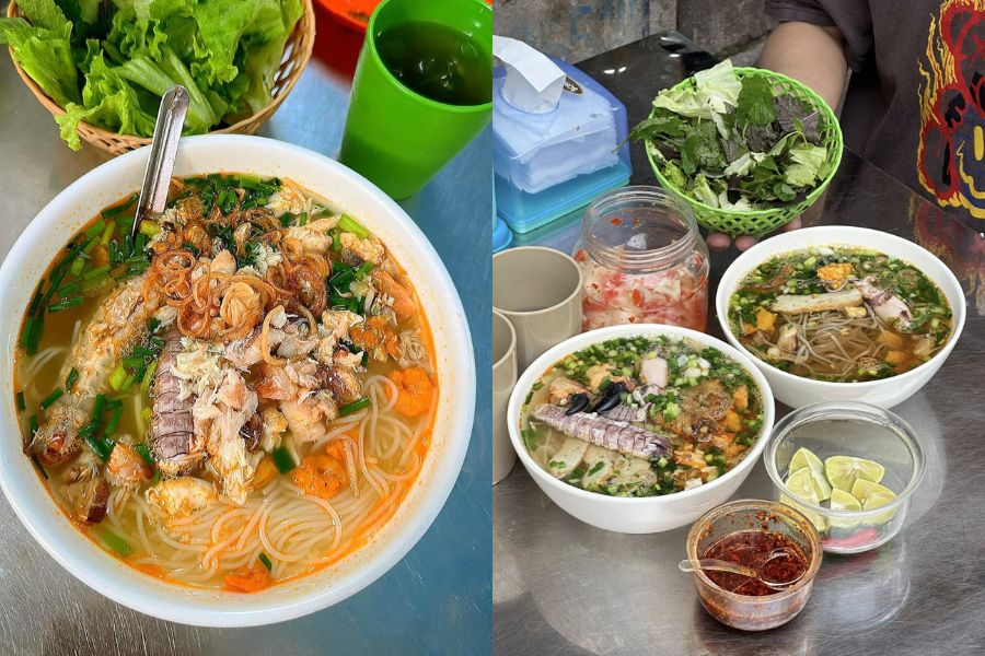 Bún cù kỳ Hường Béo