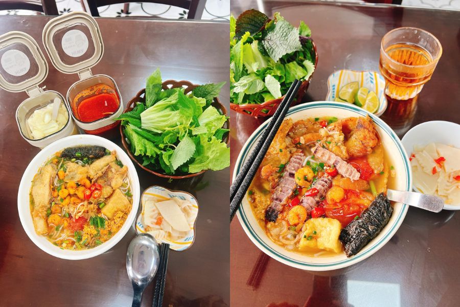 Bún hải sản Ẩm thực Anh béo 2