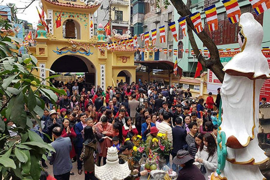 Lễ hội chùa Long Tiên