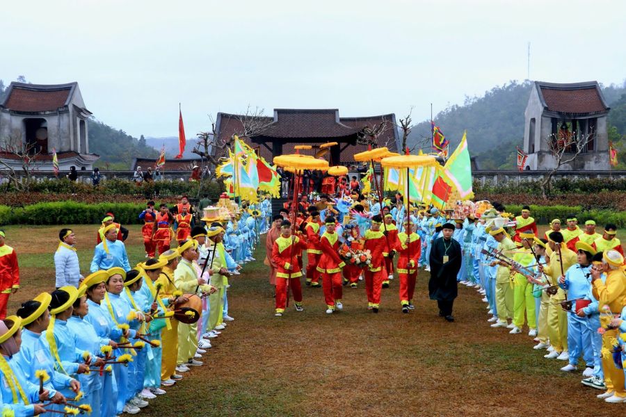 Lễ hội xuân Yên Tử được tổ chức hàng năm