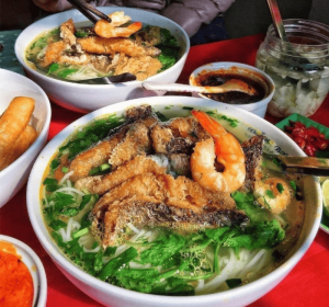 Bún cá cay Hải Phòng