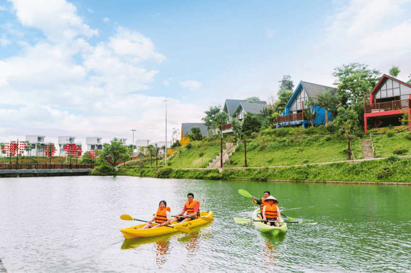 Khu vui chơi mùa hè miền bắc