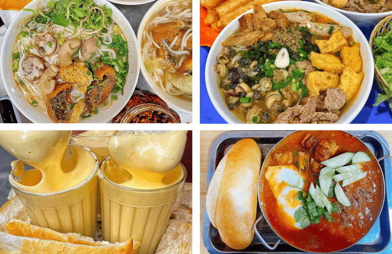 Quán ăn sáng hải phòng