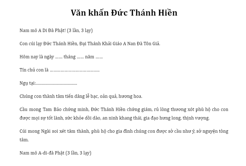 văn khấn chùa Đồng Yên Tử