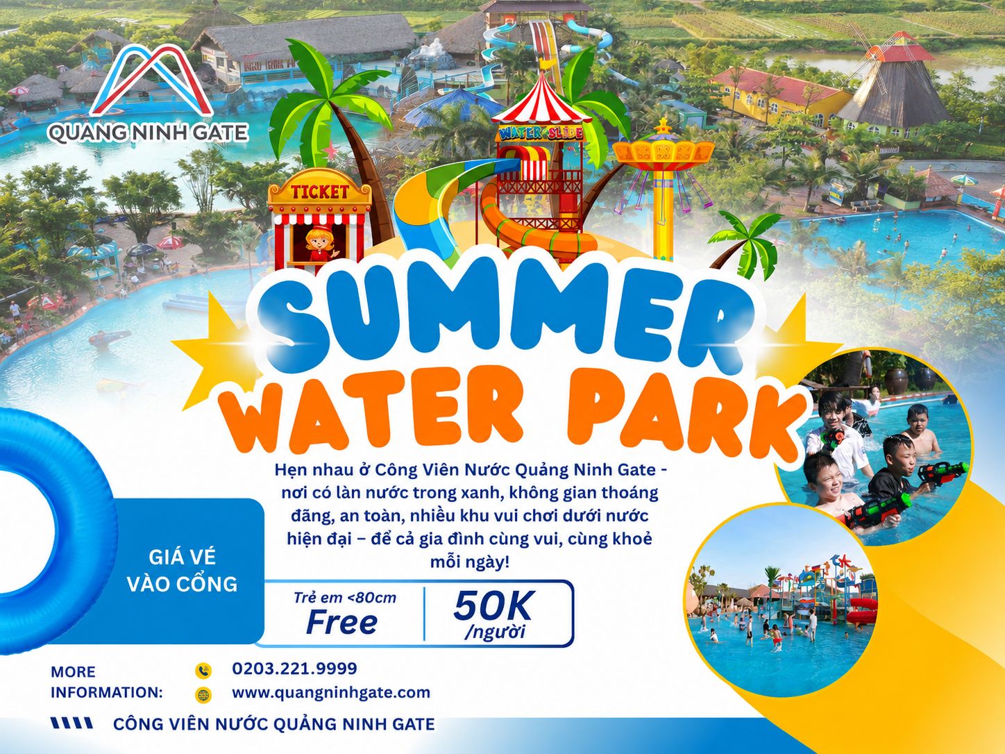 Summer water park Quảng Ninh Gate
