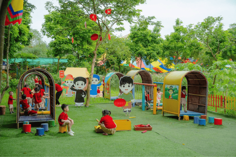 trải nghiệm học sinh gần Hà Nội
